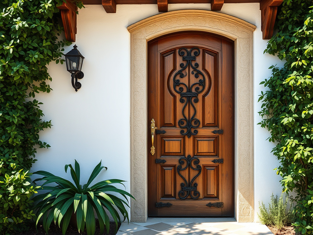 Adalar villa kapısı