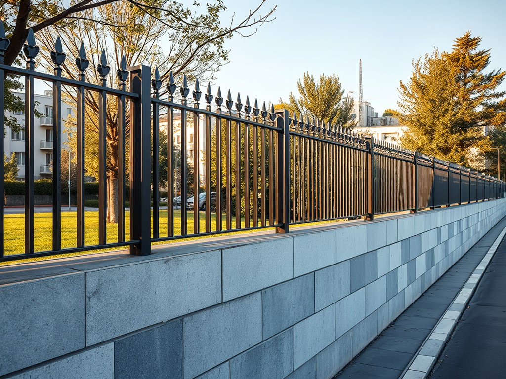 Başakşehir duvar üzeri çit