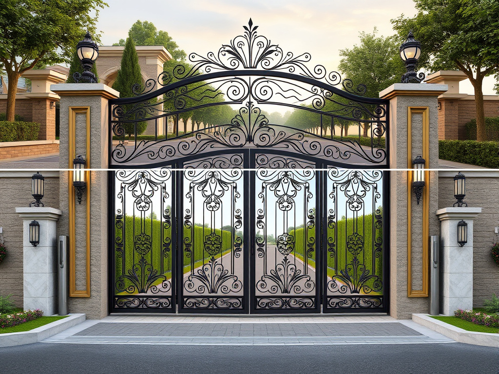 Başakşehir site girişi kapı modelleri