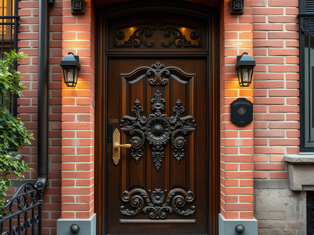 Beyoğlu daire girişi kapısı