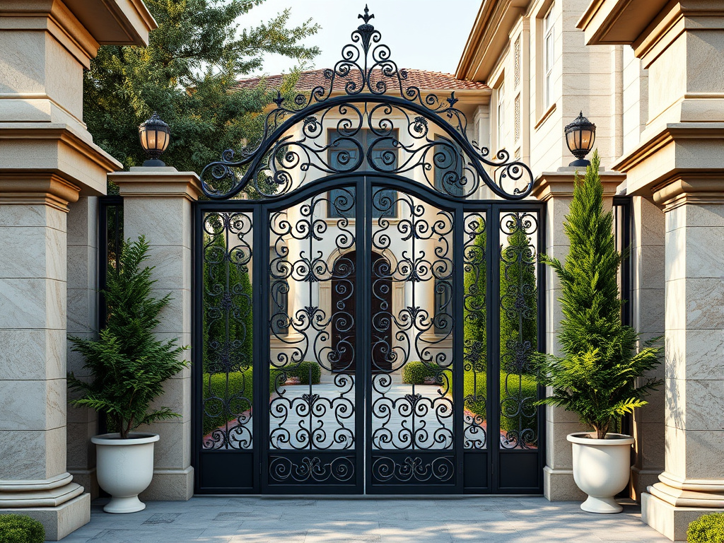 Büyükçekmece villa kapısı