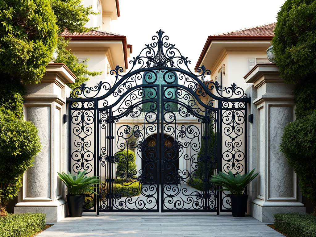 Çekmeköy villa kapısı