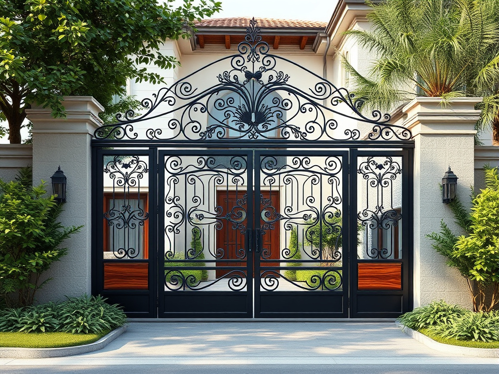 Esenler villa kapısı