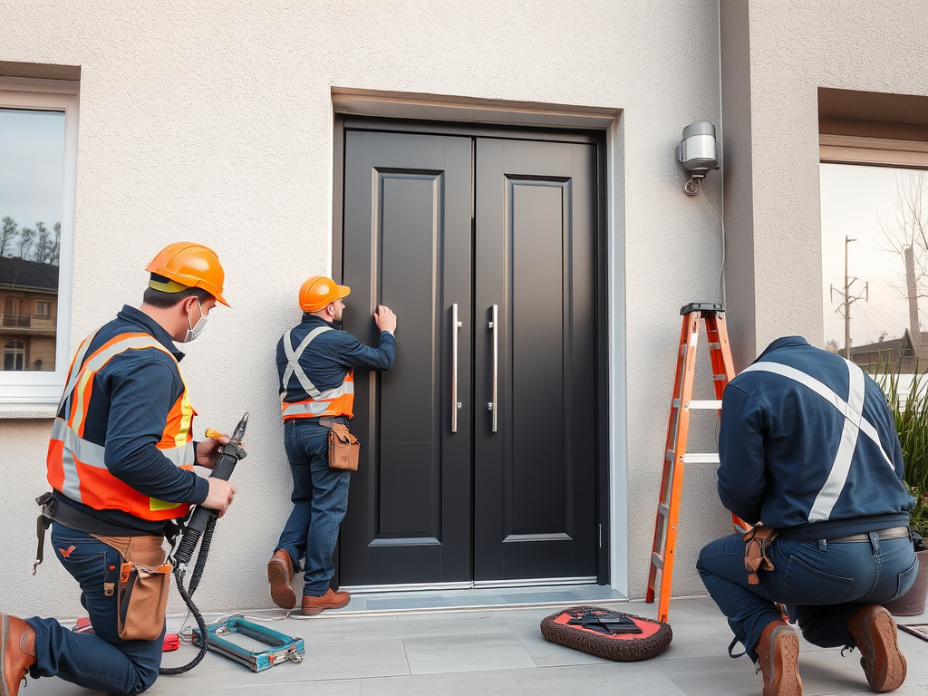 Güngören çelik kapı montajı