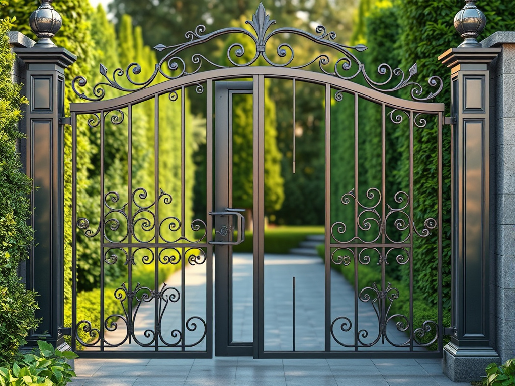 Sultangazi bahçe kapısı çelik