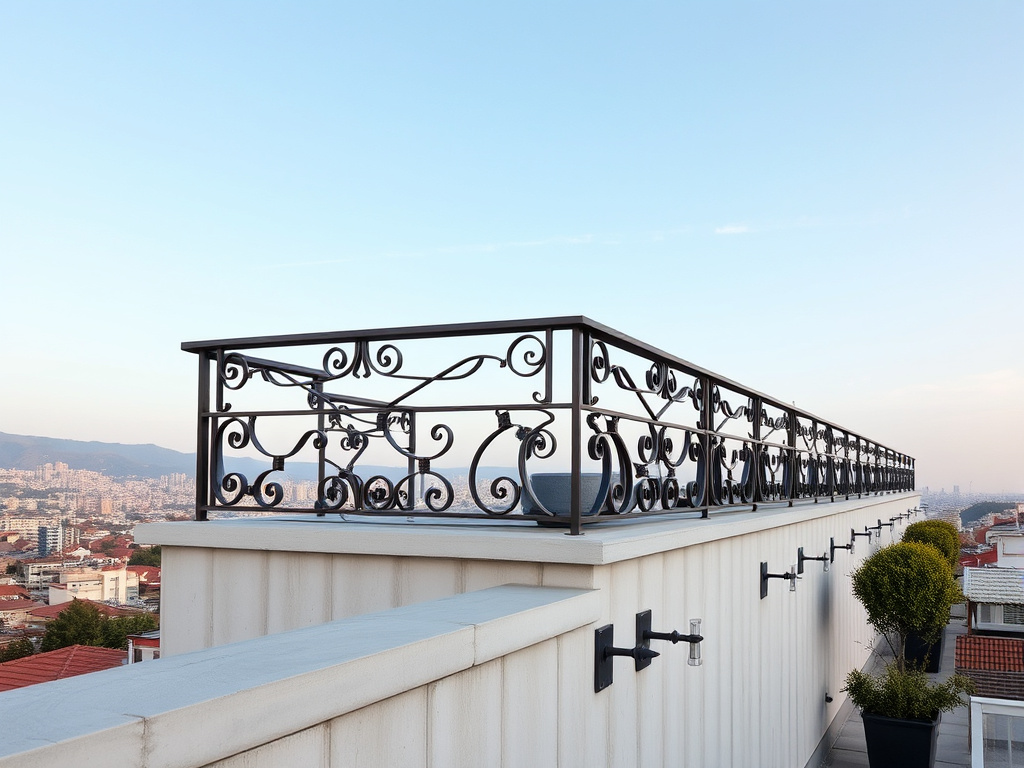 Zeytinburnu duvar üstü korkuluk