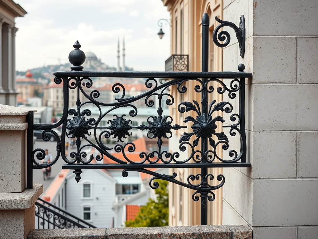 Üsküdar Dekoratif Duvar Üstü Korkuluk